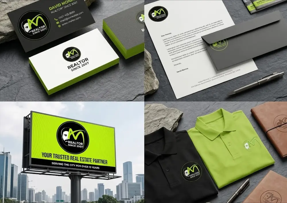 Raistard Logo design / 02 portfolio board