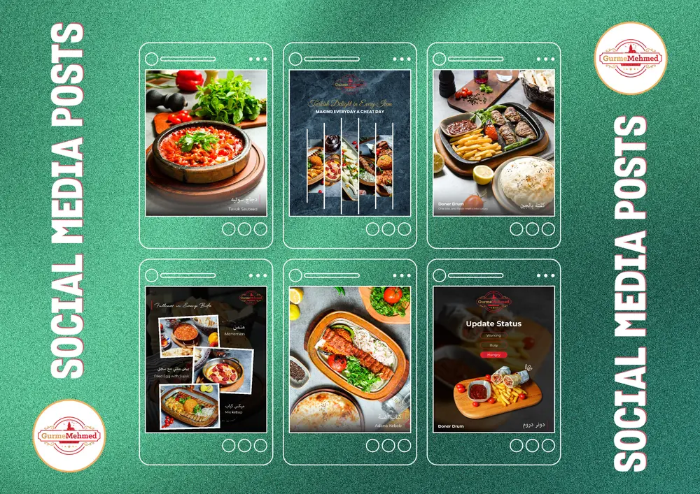 Raistard Social media / 24 portfolio board