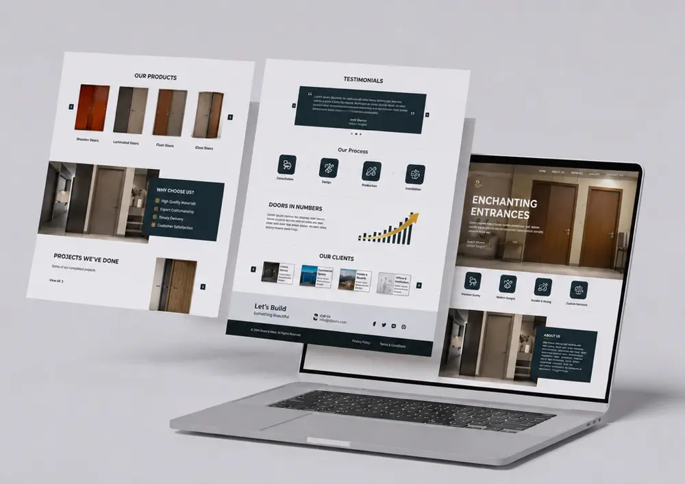 Raistard Website design / 09 portfolio board